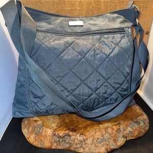 Quilted Blue Baggallini Shoulder Bag